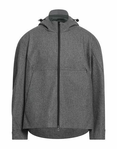 Esemplare Man Jacket Grey Wool, Polyurethane Cover