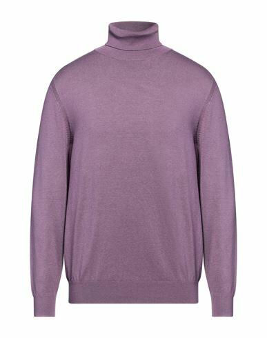 Diktat Man Turtleneck Light purple Viscose, Polyamide, Acrylic, Cashmere Cover