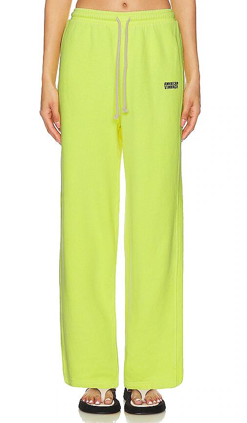 American Vintage Izubird Sweatpant in Yellow Cover