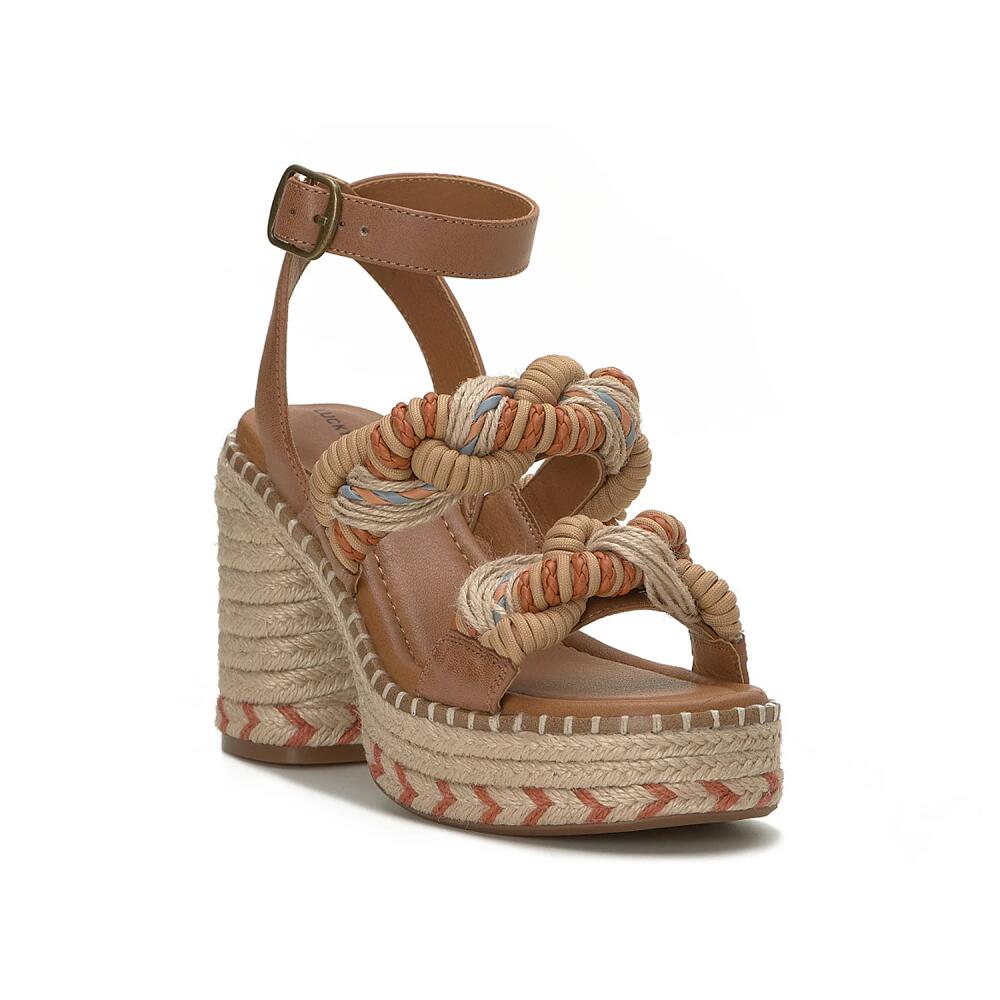 Lucky Brand Jewelly Espadrille Platform Sandal | Women's | Multicolor Cover