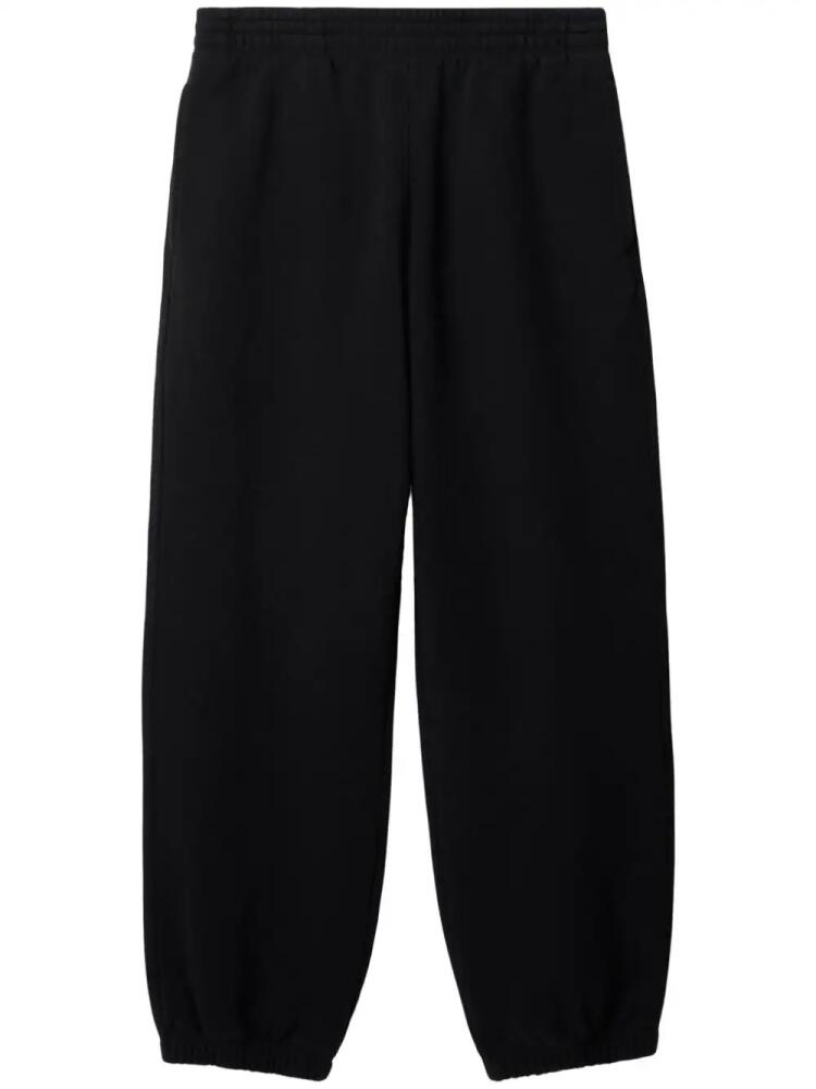 Burberry EKD embroidered track pants - Black Cover