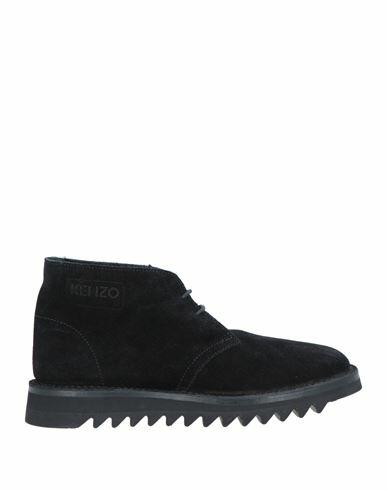 Kenzo Man Ankle boots Black Leather Cover