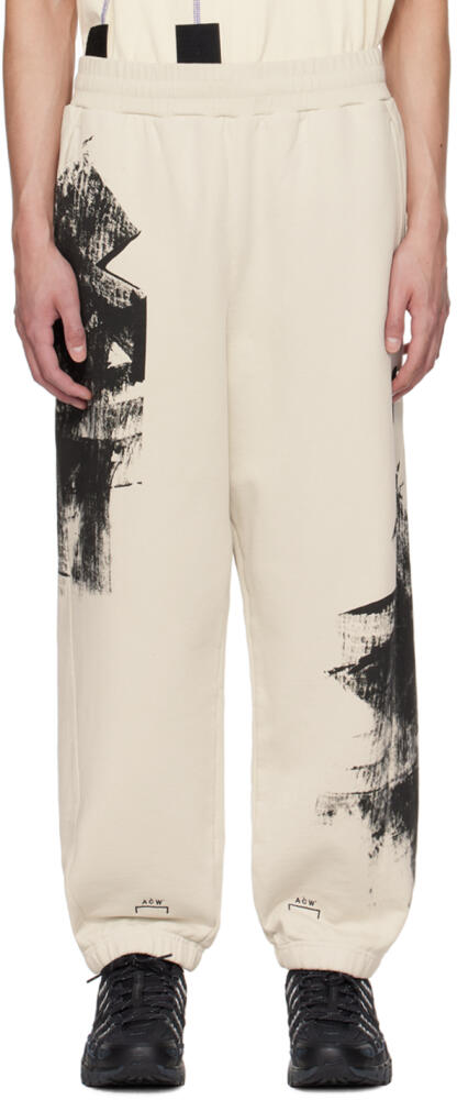 A-COLD-WALL* Off-White Brushstroke Sweatpants Cover