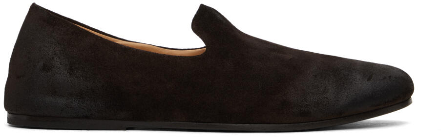 Marsèll Brown Steccoblocco Slip On Loafers Cover