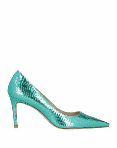 Stuart Weitzman Woman Pumps Turquoise Soft Leather Cover