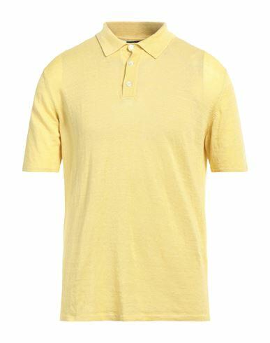 Roberto Collina Man Sweater Yellow Linen Cover