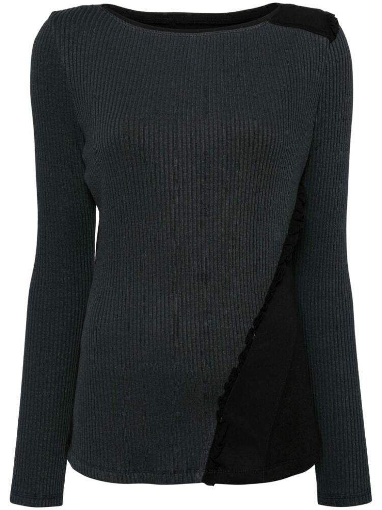 3.1 Phillip Lim ribbed top - MI401 MIDNIGHT Cover