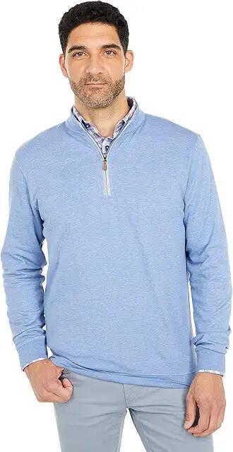 johnnie-O Sully 1/4 Zip Pullover (Laguna Blue) Men's Clothing Cover