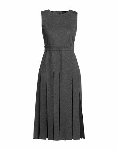 Biancoghiaccio Woman Midi dress Grey Viscose, Polyamide, Elastane, Polyester Cover