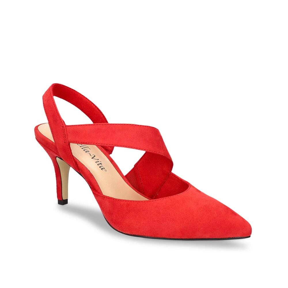 Bella Vita Wide Width Arabella Pump | Women's | Red Cover