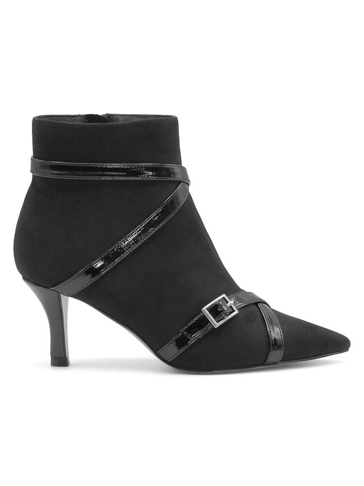 Charles David Women's Annie Strappy Heel Ankle Boots - Black Cover