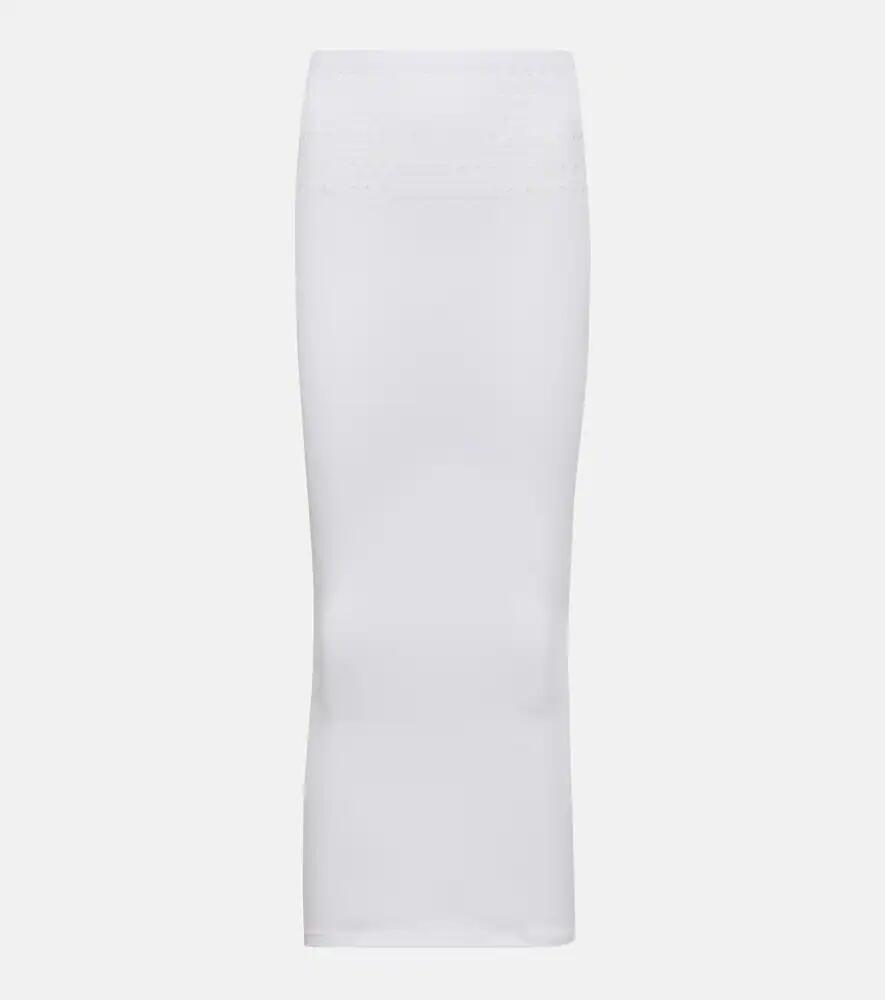 Alaïa Cutout technical midi skirt Cover