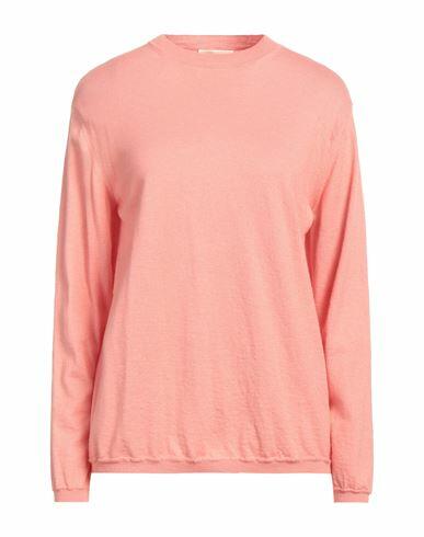 Semicouture Woman Sweater Pink Cotton, Wool Cover