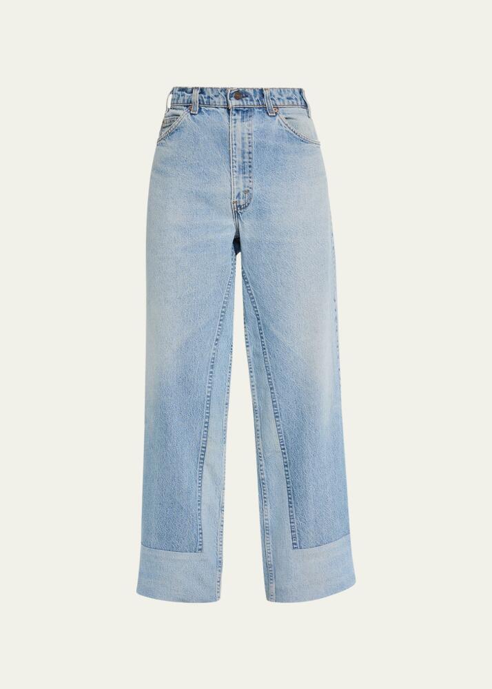 B SIDES Reworked Culotte Jeans Cover