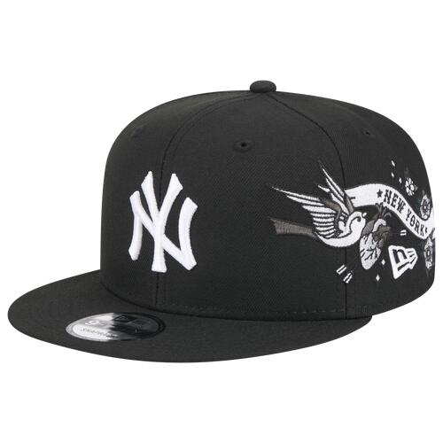 New Era Yankees City Art - Mens Black/White Cover