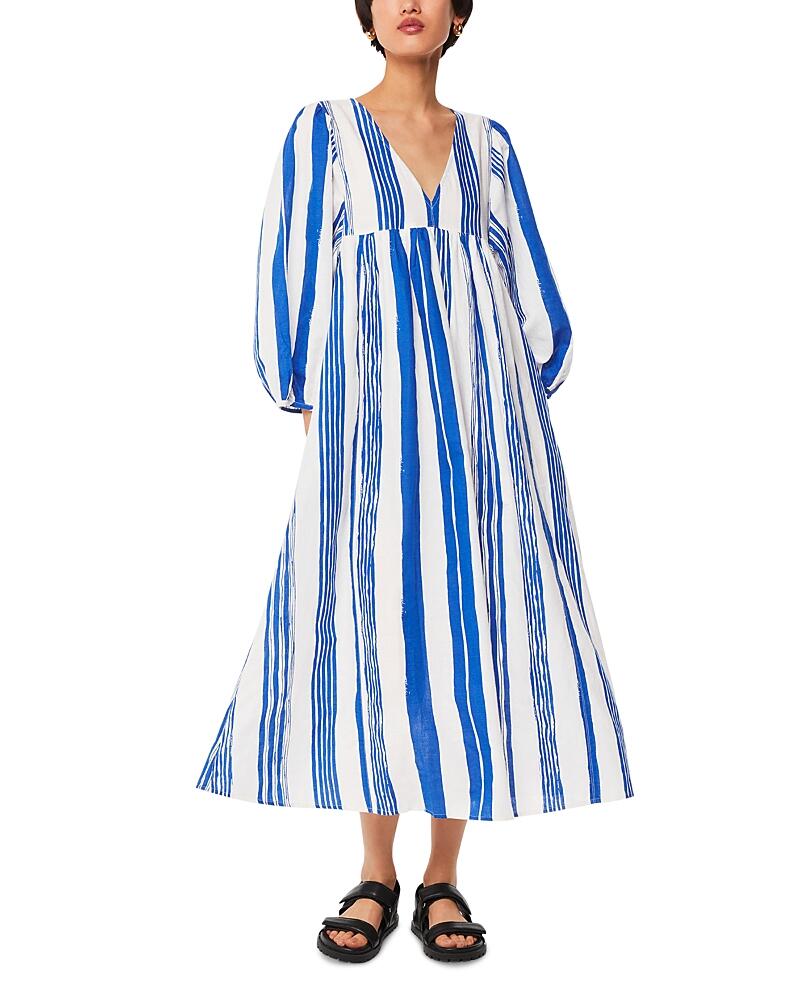 Whistles Painted Stripe Gloria Dress Cover