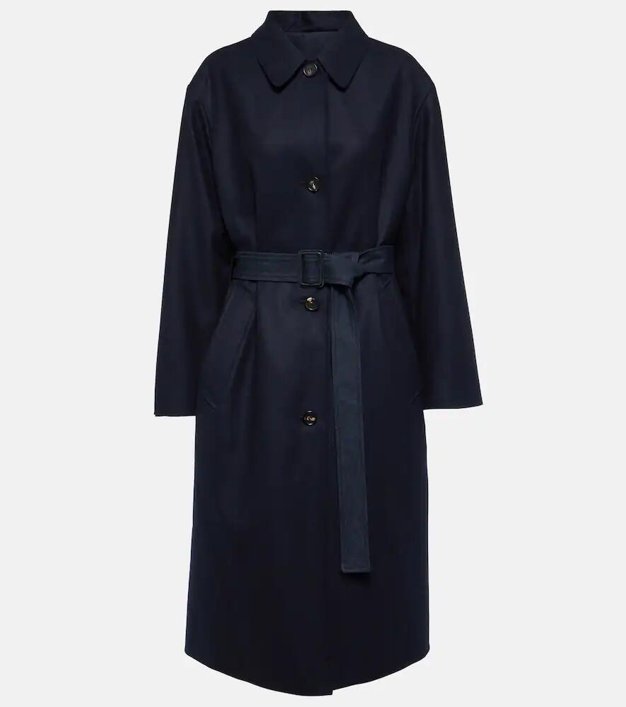 Loro Piana Yudaki wool, cotton, and cashmere coat Cover