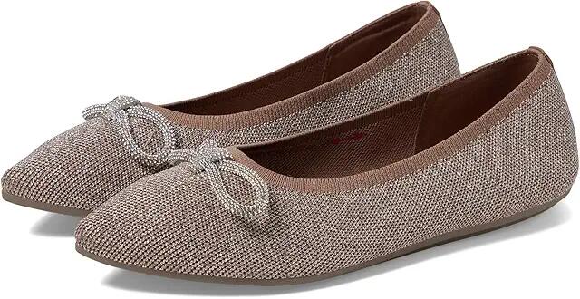 SKECHERS Cleo Point - Glitzy Haze (Mocha) Women's Flat Shoes Cover