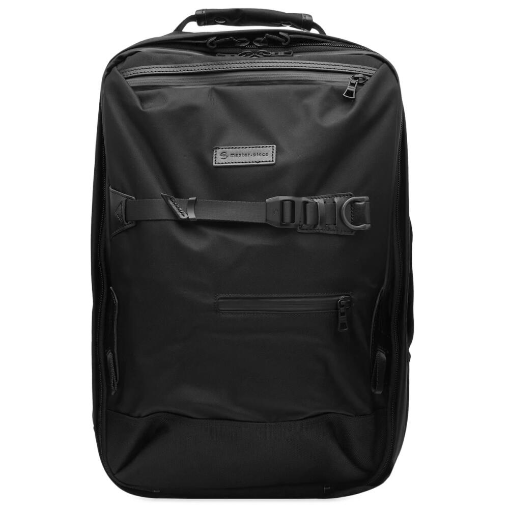 Master-Piece Potential 2-Way Backpack in Black Cover