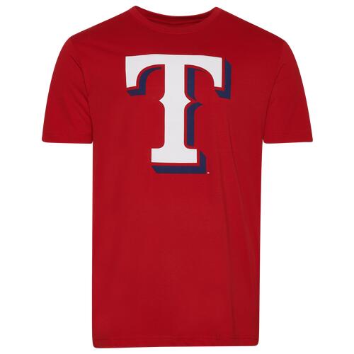 New Era Rangers T-Shirt - Mens Red/Multi Cover