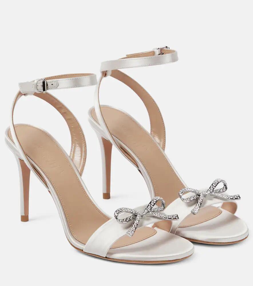 Giambattista Valli Embellished satin sandals Cover