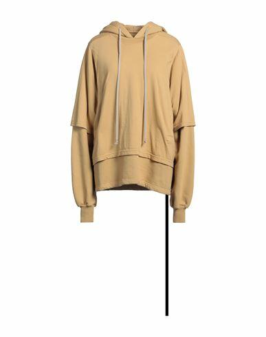 Drkshdw By Rick Owens Woman Sweatshirt Sand Cotton Cover