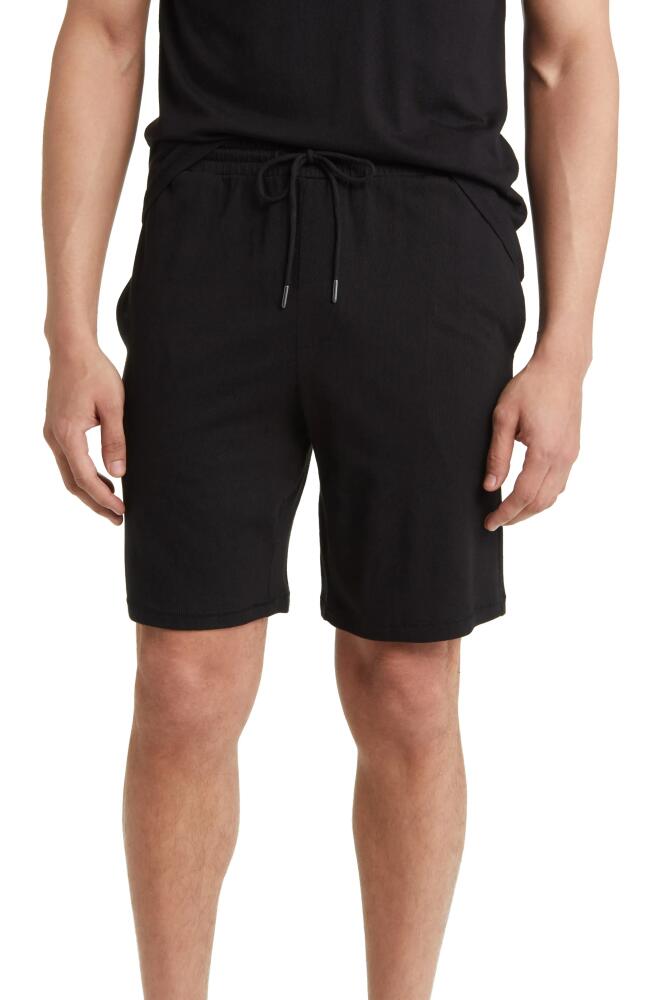 Nordstrom Organic Cotton & Tencel® Modal Lounge Shorts in Black Cover