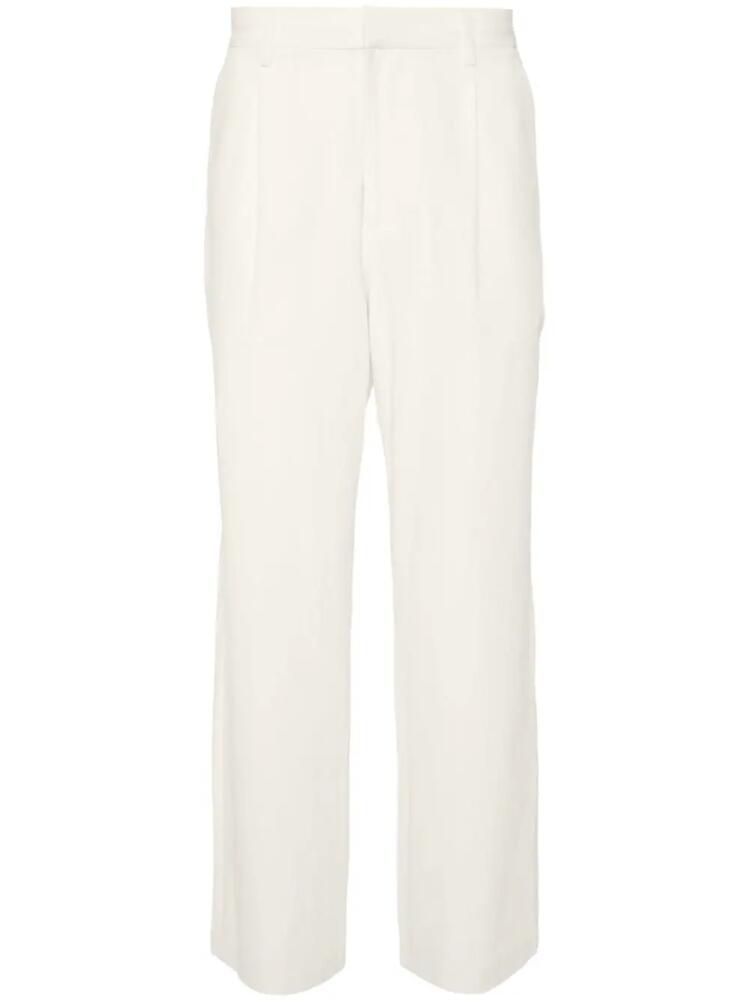 Auralee pleat-detail trousers - Neutrals Cover