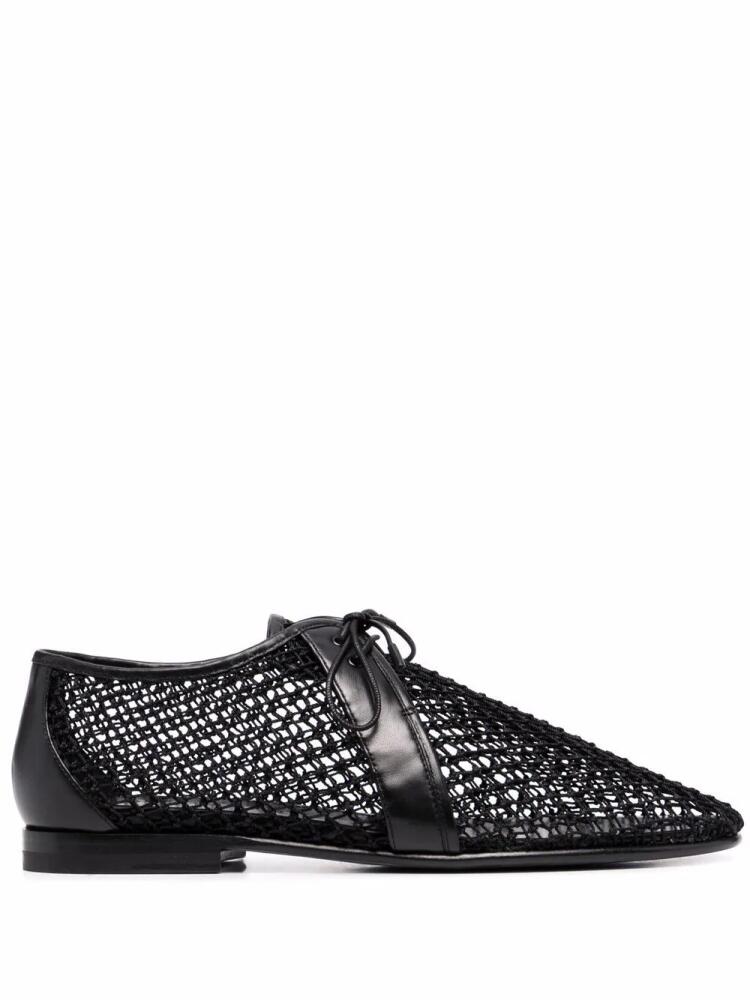 Saint Laurent Timothee mesh shoes - Black Cover