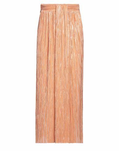 Sabina Musáyev Woman Maxi skirt Apricot Polyester Cover