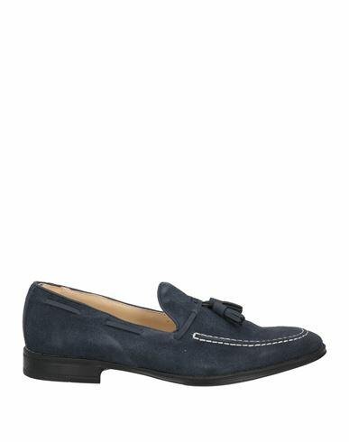 Manufacture D'essai Man Loafers Navy blue Leather Cover