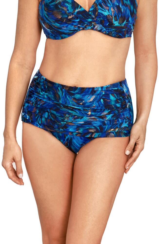 Miraclesuit Fandango Norma Jean Bikini Bottoms in Blue Multi Cover