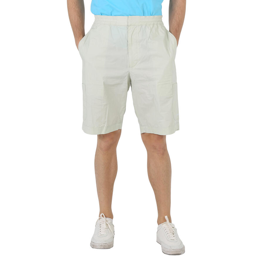 Ambush Mens Green Lily Green Drawstring Cotton Bermuda Shorts Cover