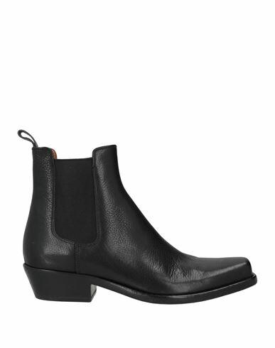 Buttero Man Ankle boots Black Leather Cover