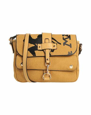 La Martina Woman Cross-body bag Ocher Polyurethane Cover