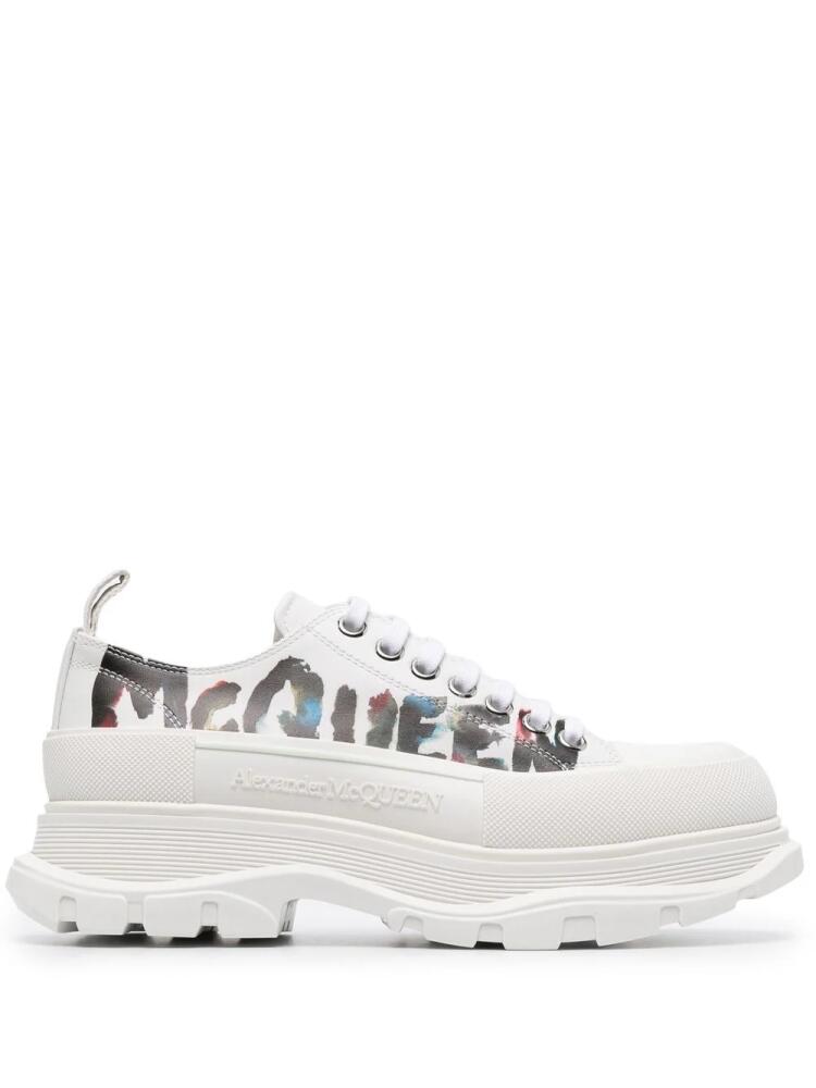 Alexander McQueen Tread Slick low-top sneakers - White Cover