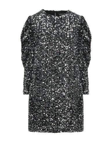 Nora Barth Woman Mini dress Silver Polyester Cover