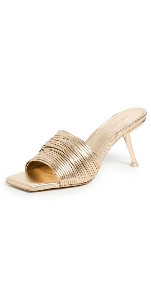 Cult Gaia Giana Sandals Champagne Cover