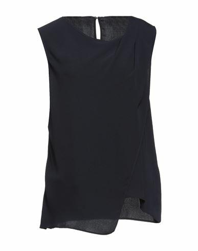 Diana Gallesi Woman Top Midnight blue Polyester Cover