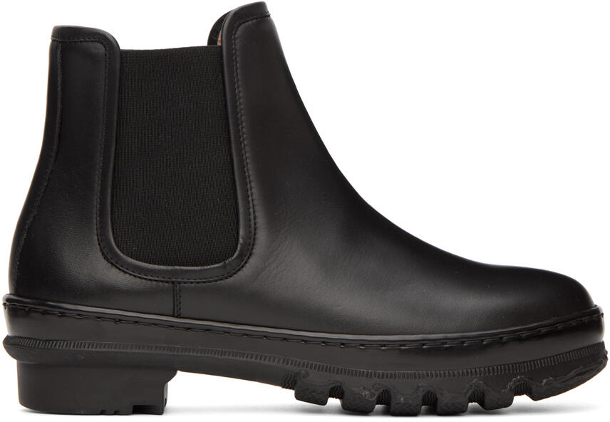 Legres Black Garden Chelsea Boots Cover