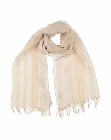 Fiorio Woman Scarf Sand Viscose, Silk Cover