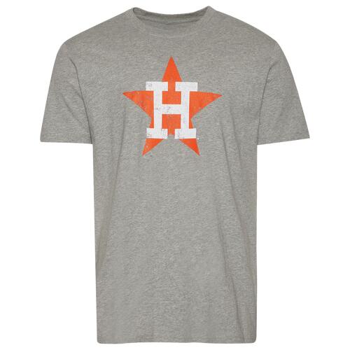 New Era Astros CO T-Shirt - Mens Gray/Multi Cover