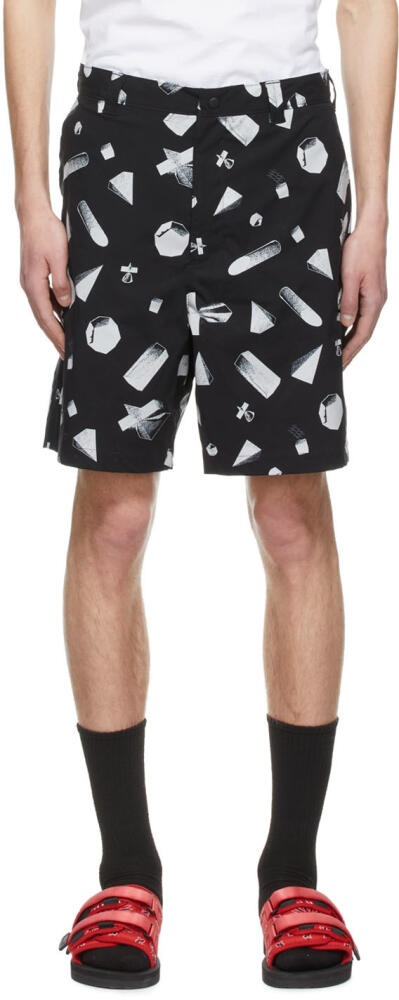 UNDERCOVER Black Polyester Shorts Cover