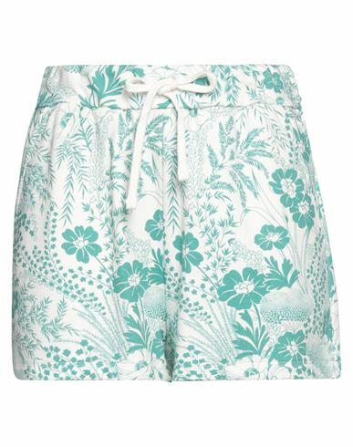 Red Valentino Woman Shorts & Bermuda Shorts White Cotton Cover