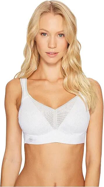 Anita Air Control Padded Cup Sports Bra (White) Women's Bra Cover