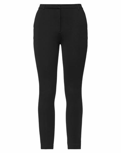 Emma & Gaia Woman Pants Black Viscose, Polyamide, Elastane Cover