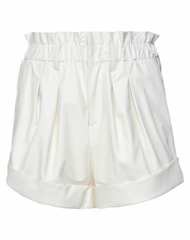 Aniye By Woman Shorts & Bermuda Shorts Ivory Viscose, Polyurethane Cover