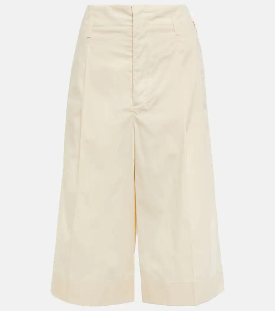 Lemaire Pleated cotton shorts Cover