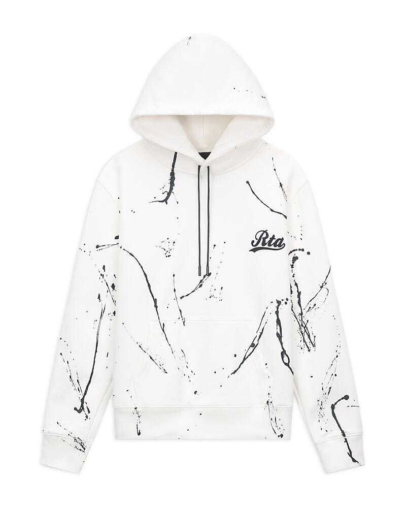 Rta Dion Cotton Paint Splatter Print Regular Fit Hoodie Cover