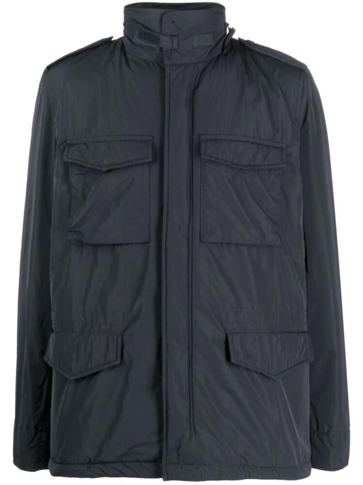 ASPESI navy blue military jacket Cover